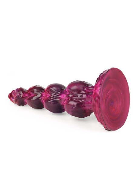 POWER MONSTERS - PRIMAL BEASTLORD PINK TRANSLUCENT FANTASY SILICONE DILDO 26 CM Ø 5 CM