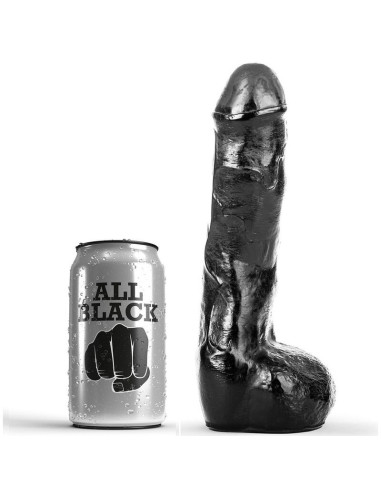 ALL BLACK - PENE REALISTIC ANAL 20 CM