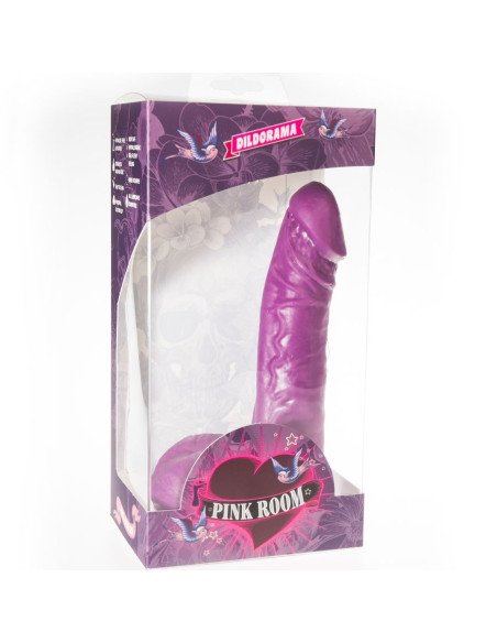 PINK ROOM - EBAN REALISTINIS DILDO VIOLETINIS 19 CM
