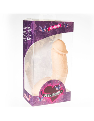 PINK ROOM - ELIAN REALISTINIS DILDO IŠ KŪNO 17,5 CM
