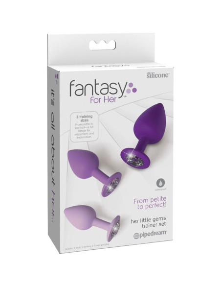 FANTASY FOR HER - VIOLET ANAL PLUG SET