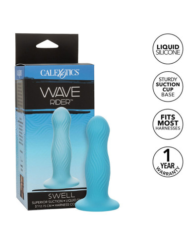 CALEXOTICS - WAVE RIDER SWELL ANAL PLUG BLUE