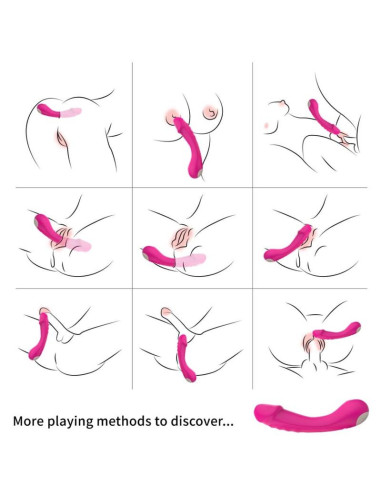 ARMONY - DILDO VIBRATOR G-SPOT SILICONE PURPLE