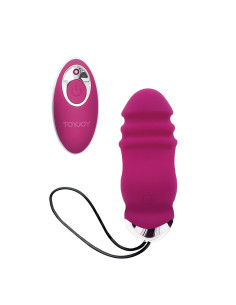 TOYJOY - HAPPINESS SUNN SIDE UP AND DOWN VIBRATOR REMOTE CONTROL FUCHSIA 2