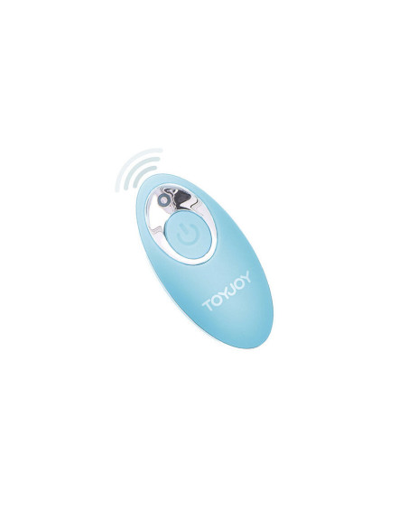 TOYJOY - LAIMĖ, TAIGI IŠPARDAVIMAS, NUOTOLINIO VALDYMO VIBRATORIUS, MĖLYNAS