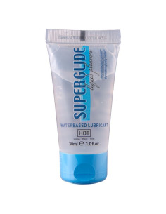 HOT - SUPERGLIDE LIQUID PLEASURE VANDENS PAGRINDU PAGAMINTAS LUBRIKANTAS 30 ML
