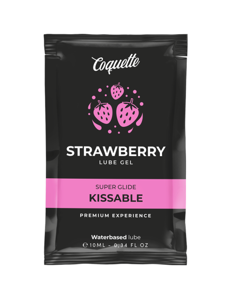 COQUETTE CHIC DESIRE - BRAŠKIŲ VANDENS PAGRINDU BUČINIŠKAS LUBRIKANTAS KIŠENINIS 10 ML