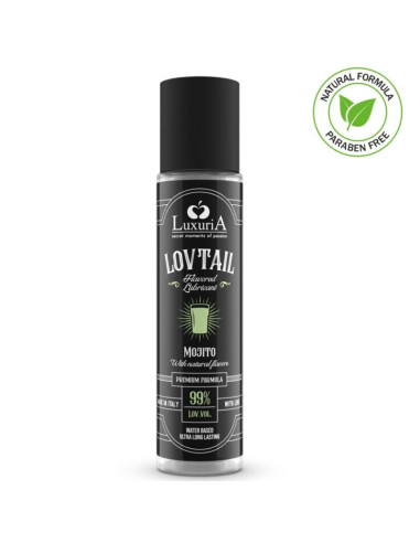 INTIMATELINE - LUXURIA VANDENS PAGRINDU PAGAMINTAS LOVTAIL LUBRIKANTAS MOJITO 60 ML