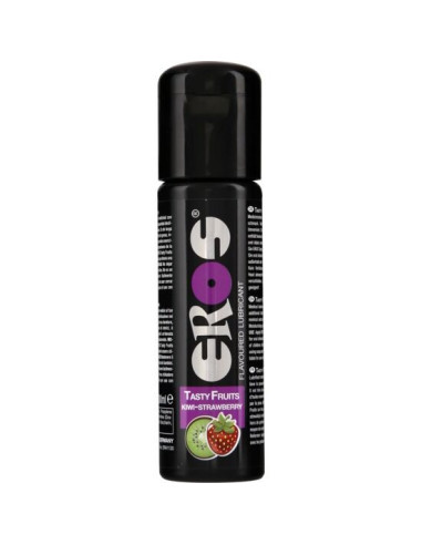 EROS - SKANIŲ VAISIŲ SKONIO LUBRIKANTAS SU KIVI IR BRAŠKĖMIS 100 ML
