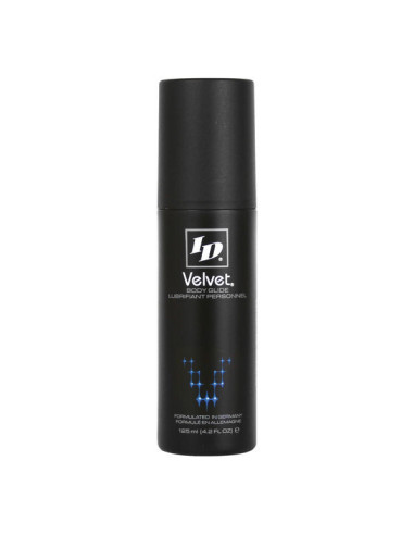 ID VELVET - aukščiausios kokybės kūno slydimo lubrikantas, skirtas personalui, 125 ml
