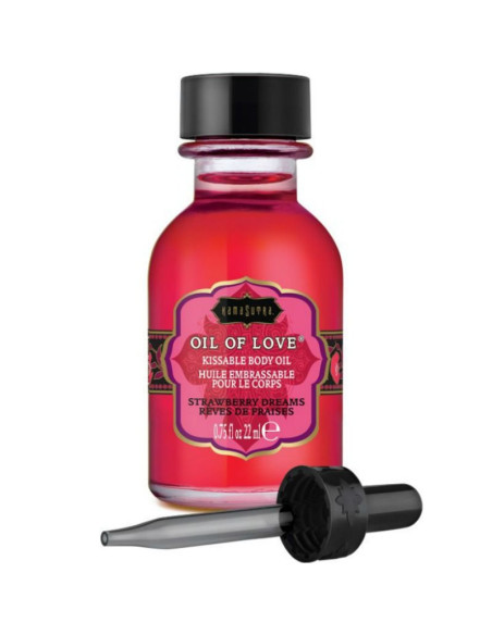 KAMASUTRA - EDIBLE OIL - STRAWBERRIES 22 ML