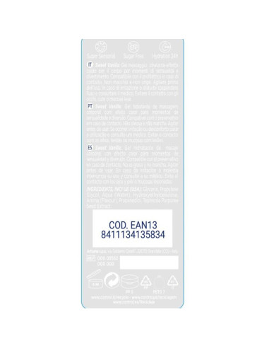 CONTROL - 2 EN 1 MASSAGE and PLEASURE MADAGASCAR SWEETNESS 200 ML