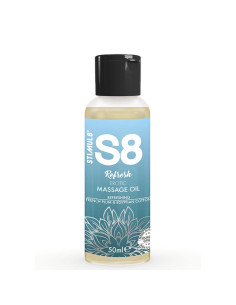 STIMUL8 - S8 REFRESH EROTIC COTTON MASSAGE OIL 50 ML