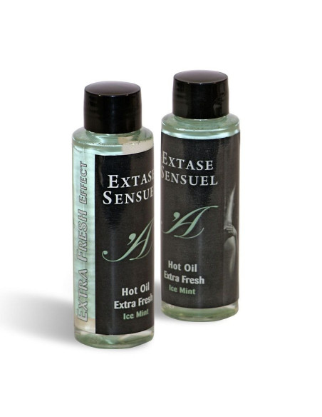 EXTASE SENSUAL - MASAŽINIS ALIEJUS SU YPAČ GAIVIU LEDO EFEKTU 100 ML