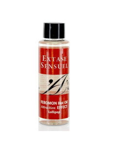 EXTASE SENSUAL - HEAT EFFECT MASSAGE OIL WITH PIRULET PHEROMONES 100 ML