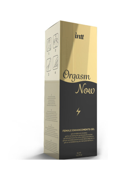 INTT LUBRICANTS - INTENSE MAGŠČIOS STIMULIACINIS GELIS SU VIBRAVIATORIUMI