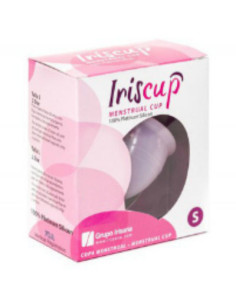 IRISCUP - SMALL PINK MONTH CUP A FREE STERILIZER BAG 2