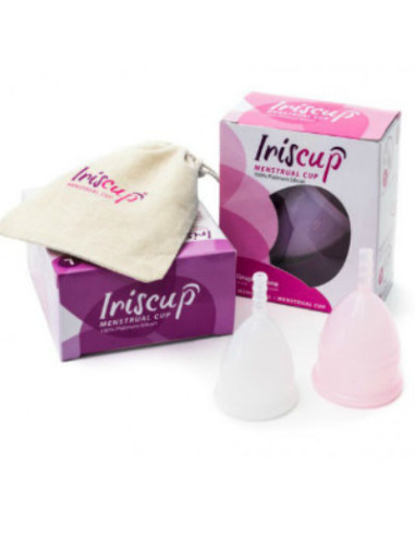 IRISCUP - SMALL PINK MONTH CUP A FREE STERILIZER BAG