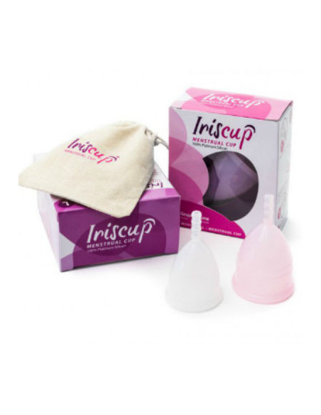 IRISCUP - SMALL PINK MONTH CUP A FREE STERILIZER BAG