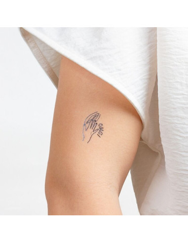 SLAPTAS ŽAIDIMAS - 10 LAIKINŲ TATUIRUOTIŲ RINKINYS KINKY KOLEKCIJA