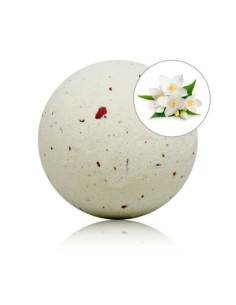 TALOKA - JASMINE SCENTED BATH BOMB WITH ROSE PETALS 2