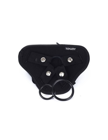 GET REAL - STRAP-ON DELUXE HARNESS BLACK