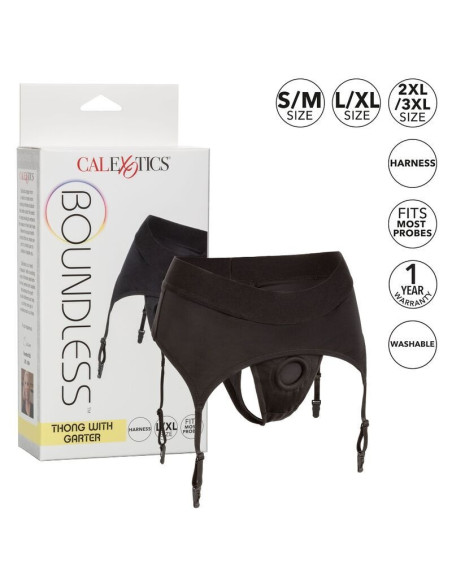 CALEXOTICS - BRONIAUSIOS DŽERGĖS SU KRAŠTAILA L-XL