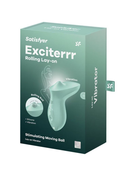 SATISFYER - EXCITERRR klitorio vibratorius su mėtomis
