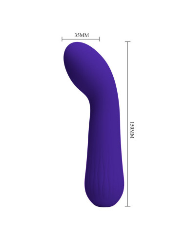 PRETTY LOVE - FAUN RECHARGEABLE VIBRATOR PURPLE