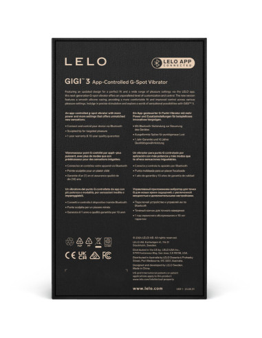 LELO - GIGI 3 G-SPOT VIBRATORIUS, MĖLYNAS