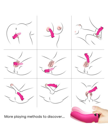 ARMONY - AURORA VIBRATOR FINGER FUCHSIA