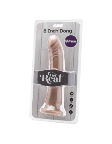 GET REAL - 20,5 CM VIBRUOJANTI ODOS DONG