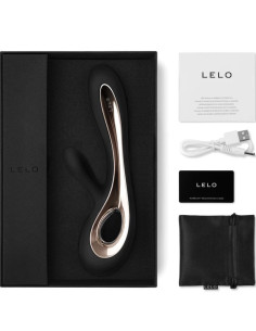 LELO - SORAYA 2 JUODAS SU KLITORIAUS MASAŽUOKLIU 2