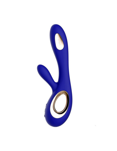 LELO - SORAYA WAVE VIBRATORIUS TRIUŠIO VIDURNAKČIO MĖLYNAS