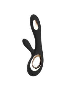 LELO - SORAYA WAVE VIBRATORIUS TRIUŠIO SKONIO JUODAS 2