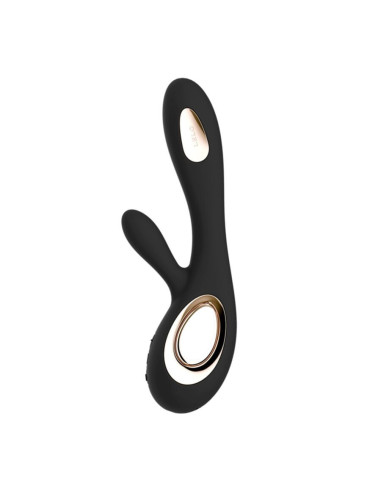 LELO - SORAYA WAVE VIBRATOR RABBIT BLACK