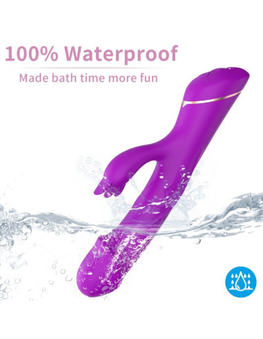 ARMONY - DILDO VIBRATOR RABBIT SILICONE PURPLE