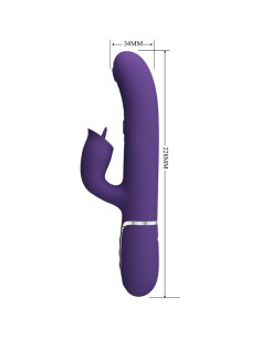 PRETTY LOVE - SU KLITORIAUS MASAŽUOKLIU SU LAŽIAVIMU IR VIOLETINIU SKONIU 2