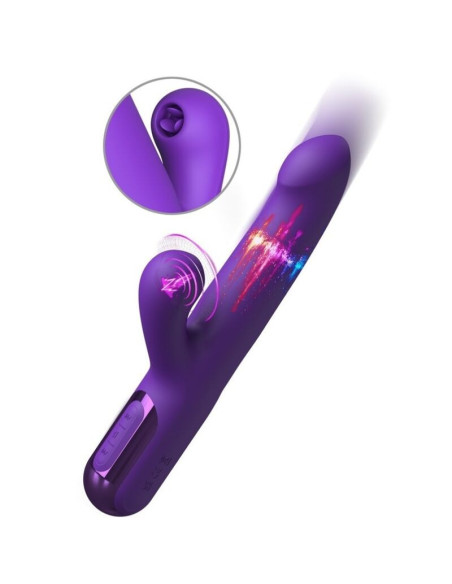 FANTASY FOR HER - SUPER SONIX THRUSTER RABBIT VIBRATOR PURPLE