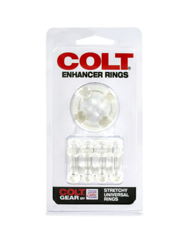 CALEXOTICS - SKAIDRŪS ŽIEDAI „COLT ENHANCER“