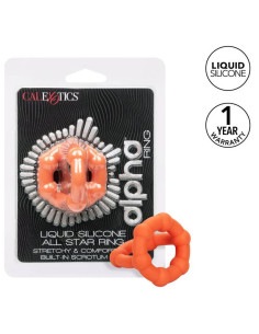 CALEXOTICS - ALPHA ALL STAR ŽIEDAS ORANŽINIS 2