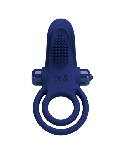 PRETTY LOVE - BRONSON DOUBLE RING WITH VIBRATION BLUE