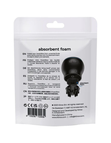 KIIROO - POWER BLOW ABSORBENT FOAM 5 PACK