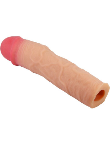 PRETTY LOVE - STEVENSON PENIS SLEEVE WITH 7.6 CM EXTENSION FLESH