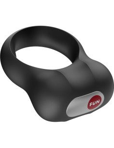 FUN FACTORY - STEADY VIBRATING COCK RING BLACK 2