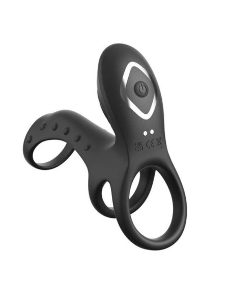 FANTASY C-RINGZ - ULTIMATE COUPLES CAGE PRO VIBRATING COCK RING 19.5 CM