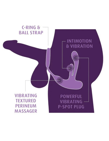 ANAL FANTASY ELITE - ASS-GASM INTIMOTION RECHARGEABLE ANAL and PERINEAL STIMULATOR