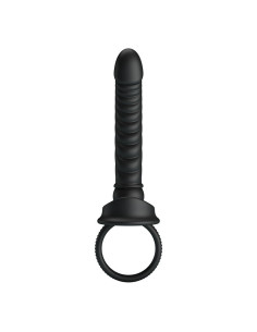 PRETTY LOVE - MERRITT ANAL VIBRATOR WITH RING AND VIBRATION BLACK 2