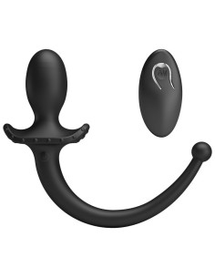 MR PLAY - WIRELESS REMOTE CONTROL ANAL AND PERINEUM VIBRATOR BLACK