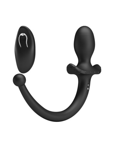 MR PLAY - WIRELESS REMOTE CONTROL ANAL AND PERINEUM VIBRATOR BLACK